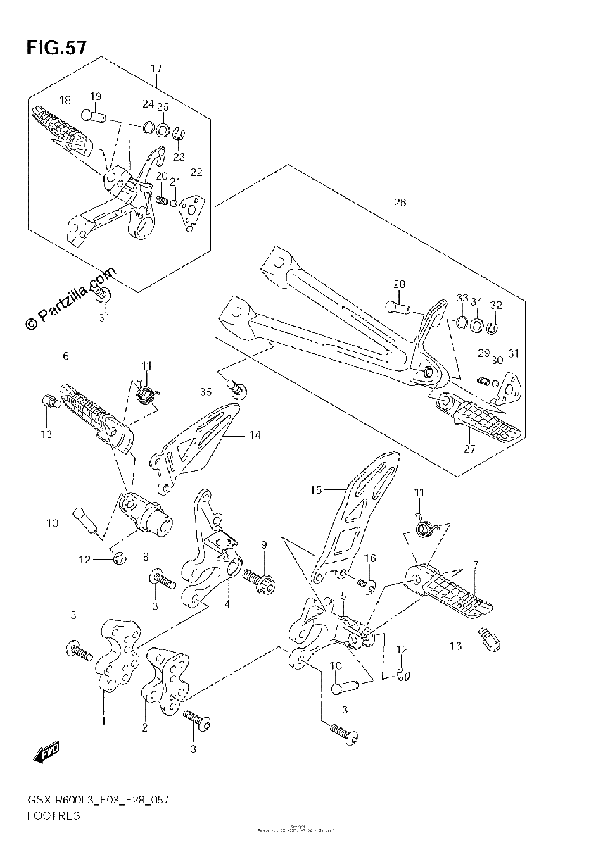 Diagrama de FOOTREST