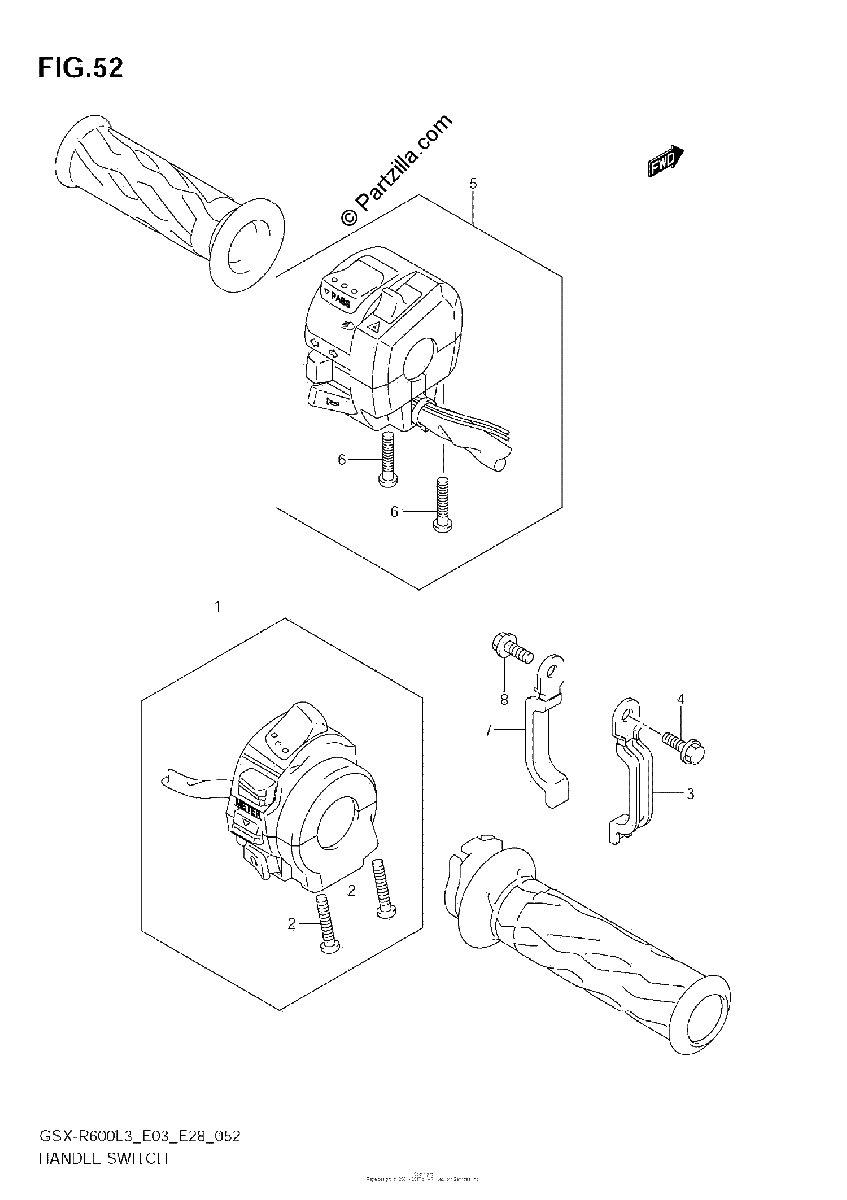 Diagrama de HANDLE SWITCH