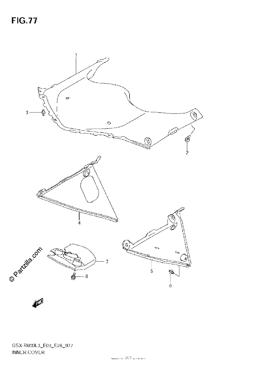Diagrama de INNER COVER