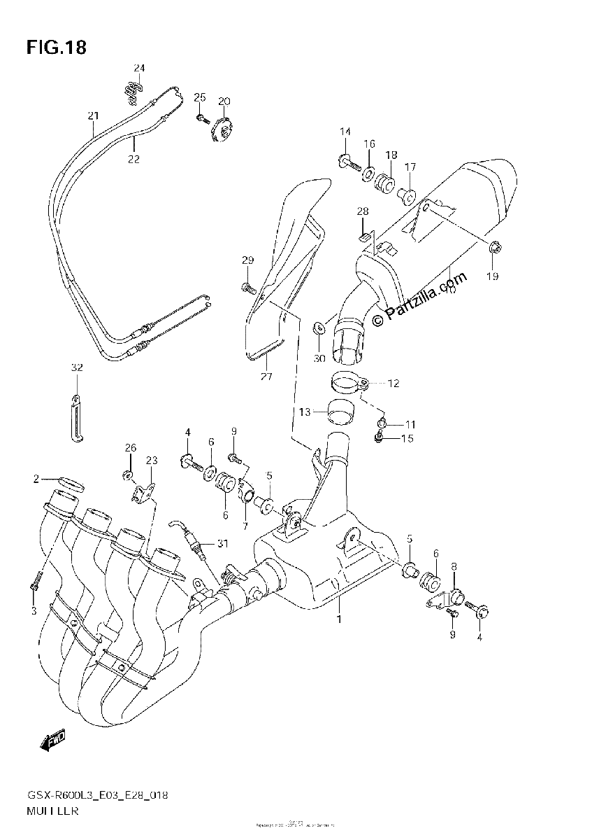 Diagrama de MUFFLER
