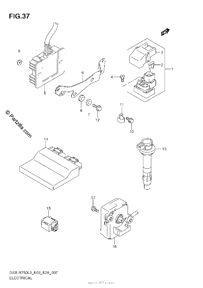 Diagrama de ELECTRICAL E33
