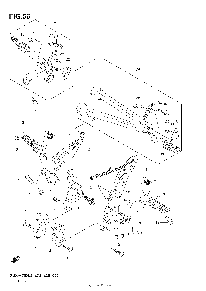 Diagrama de FOOTREST