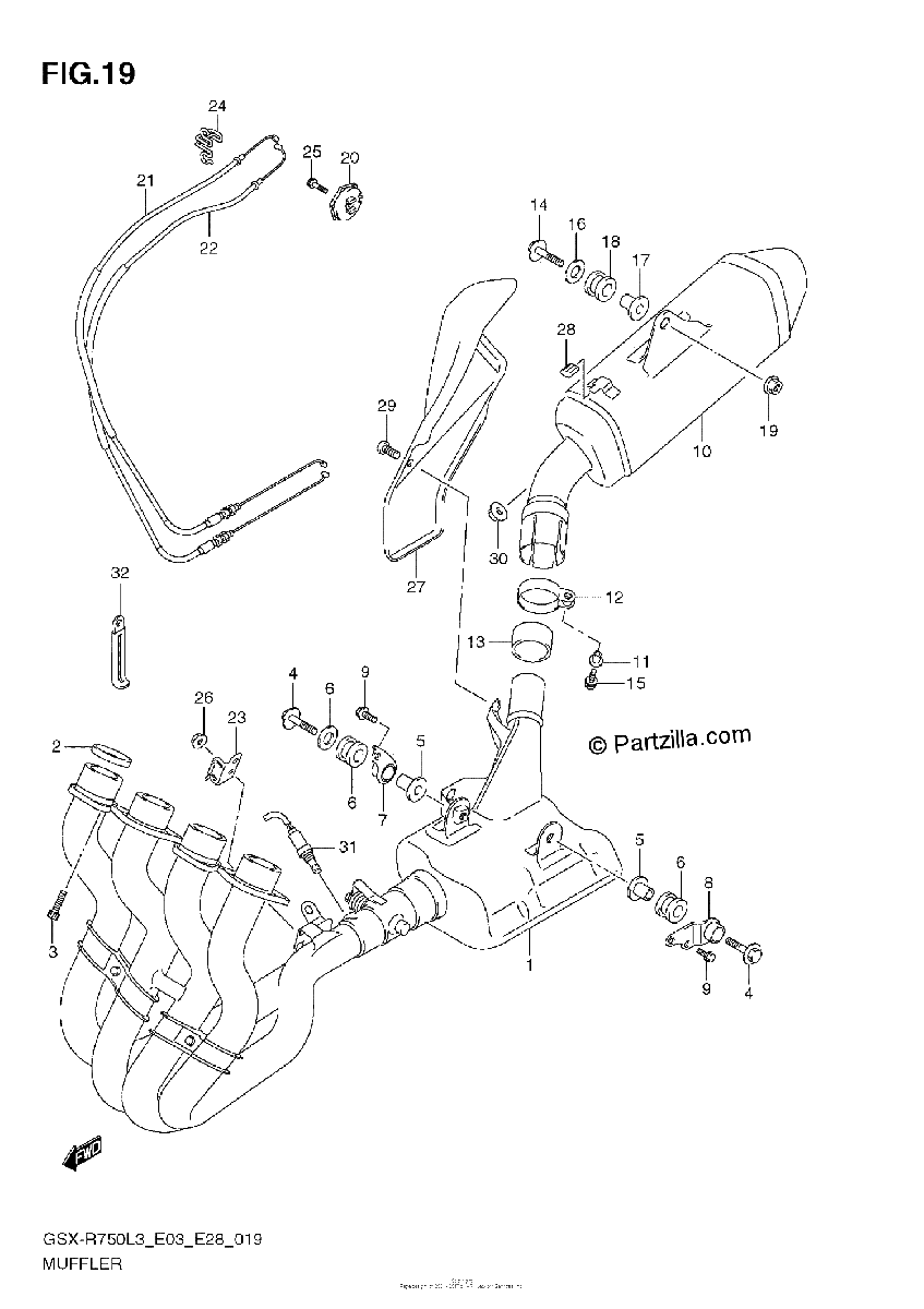 Diagrama de MUFFLER