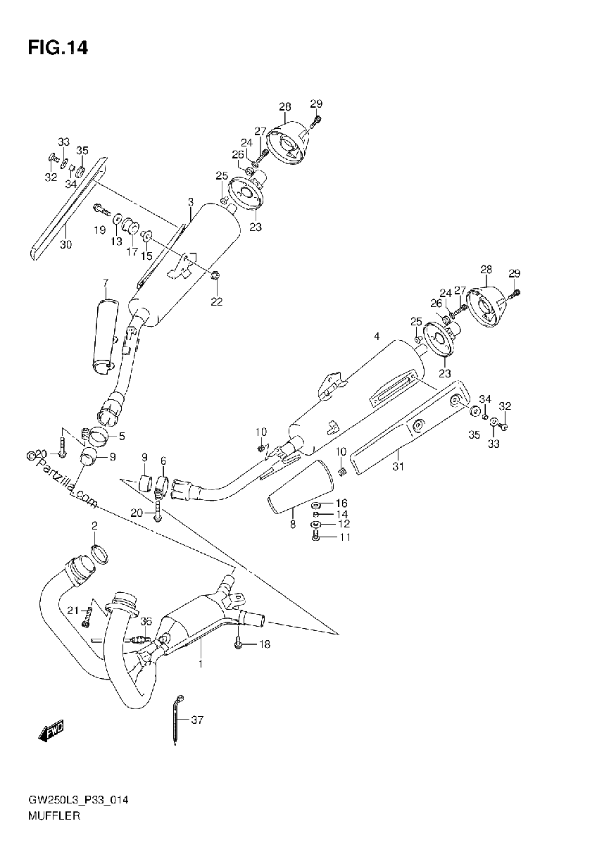 Diagrama de MUFFLER