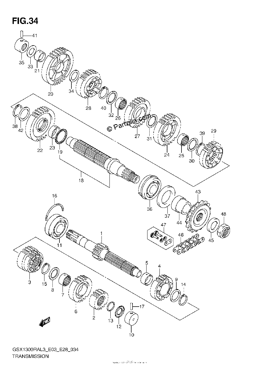 Diagrama de TRANSMISSION