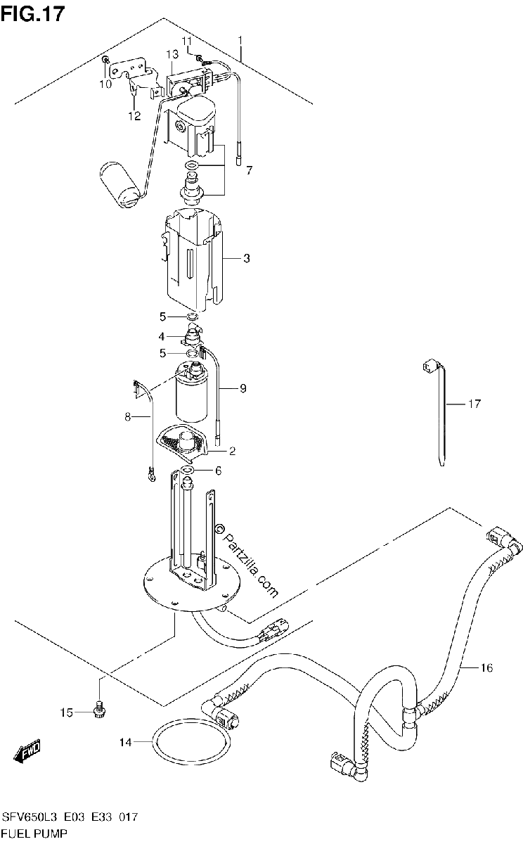 Diagrama de FUEL PUMP