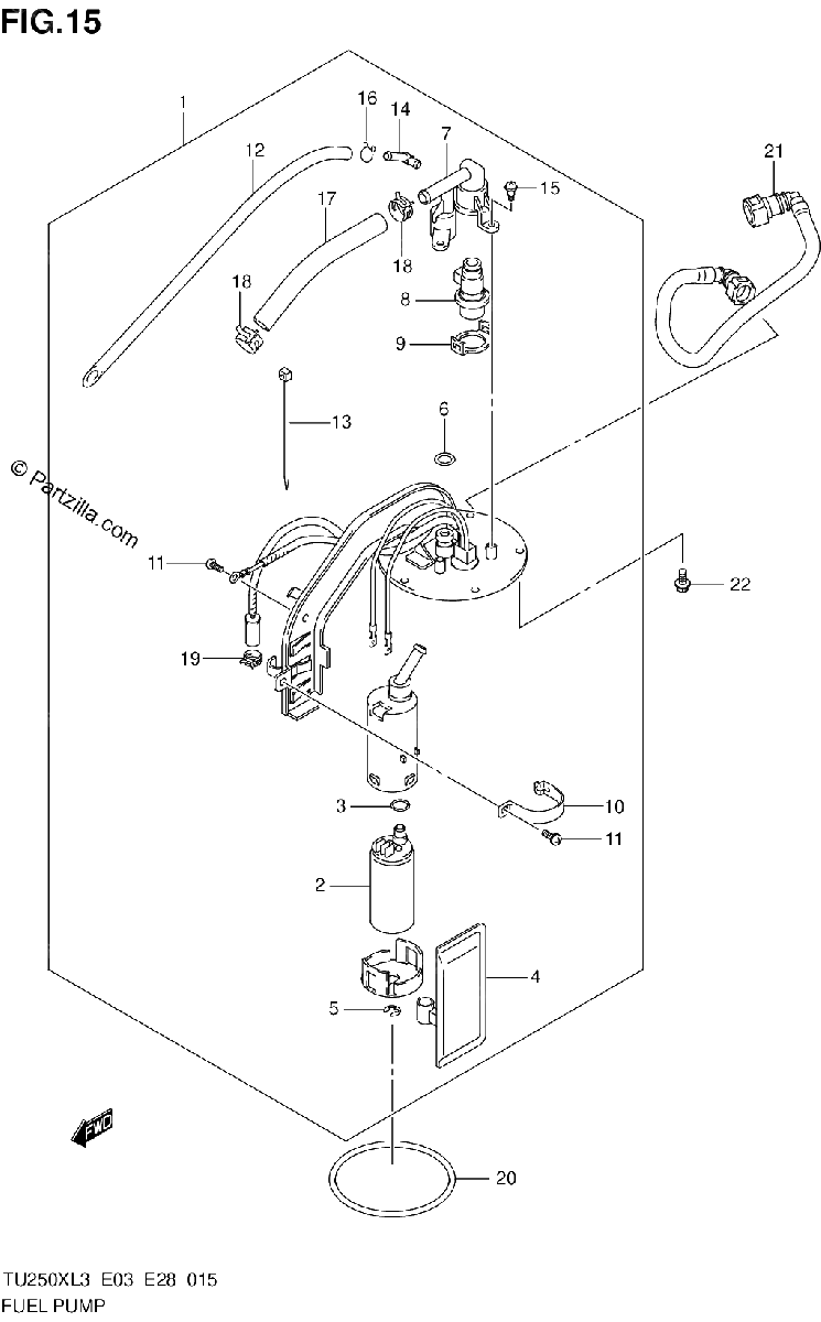 Diagrama de FUEL PUMP