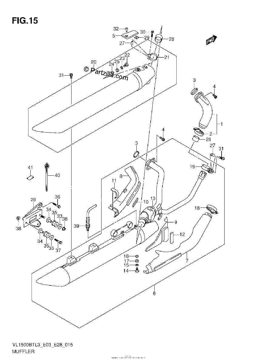 Diagrama de MUFFLER