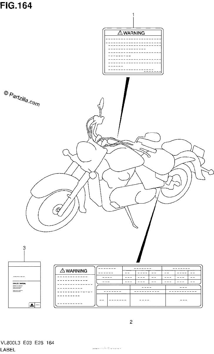 Diagrama de LABEL VL800L3 E28