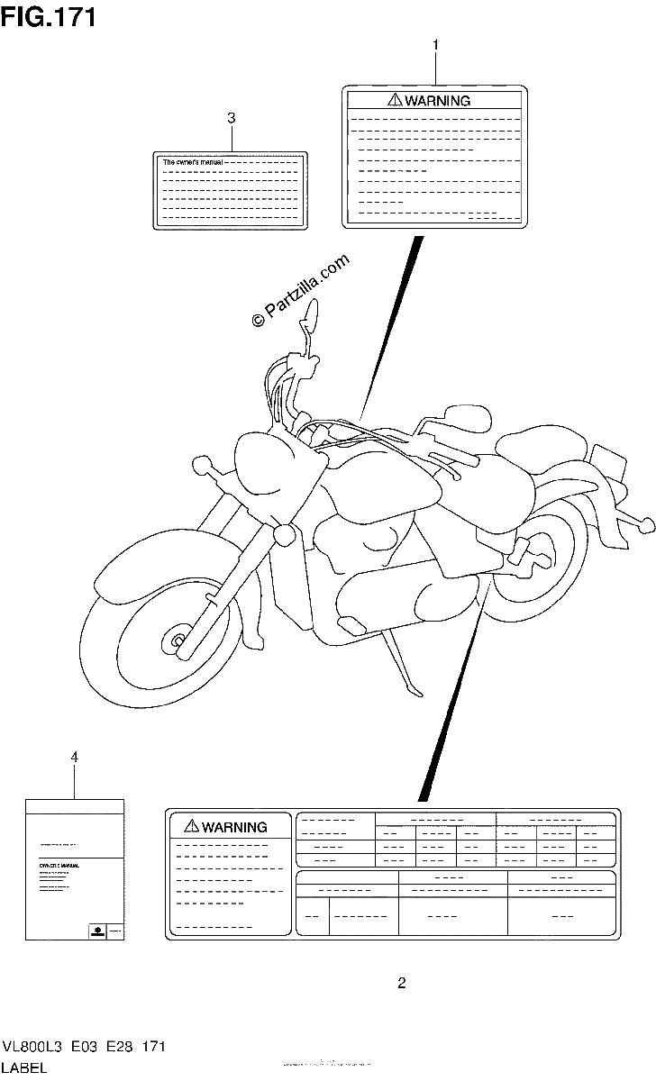 Diagrama de LABEL VL800TL3 E33