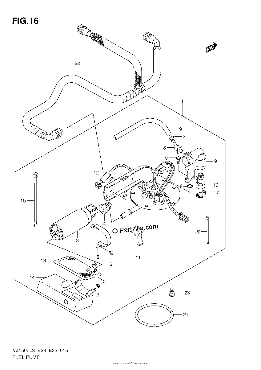 Diagrama de FUEL PUMP
