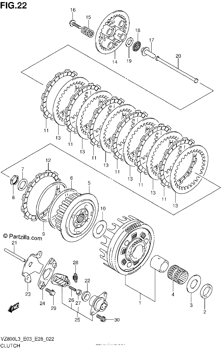 Diagrama de CLUTCH