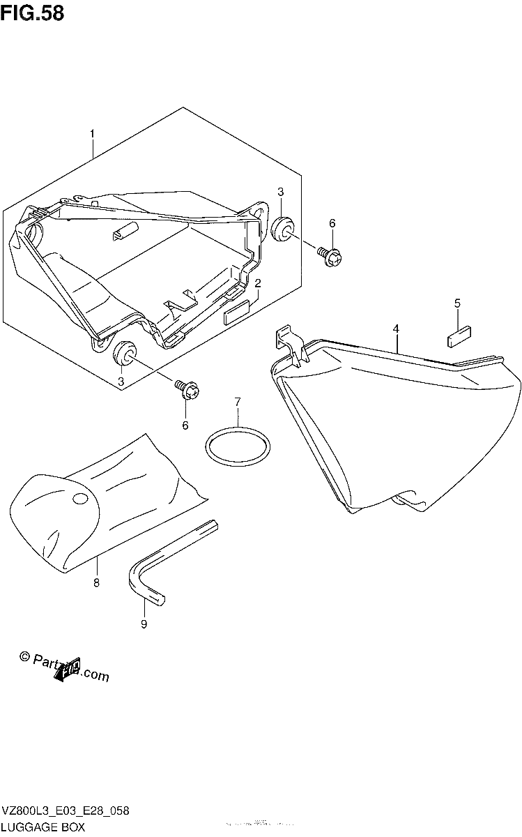Diagrama de LUGGAGE BOX