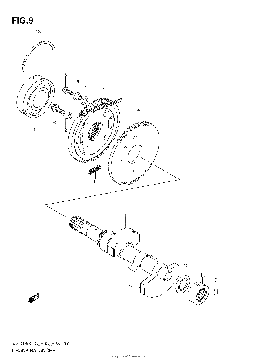 Diagrama de CRANK BALANCER