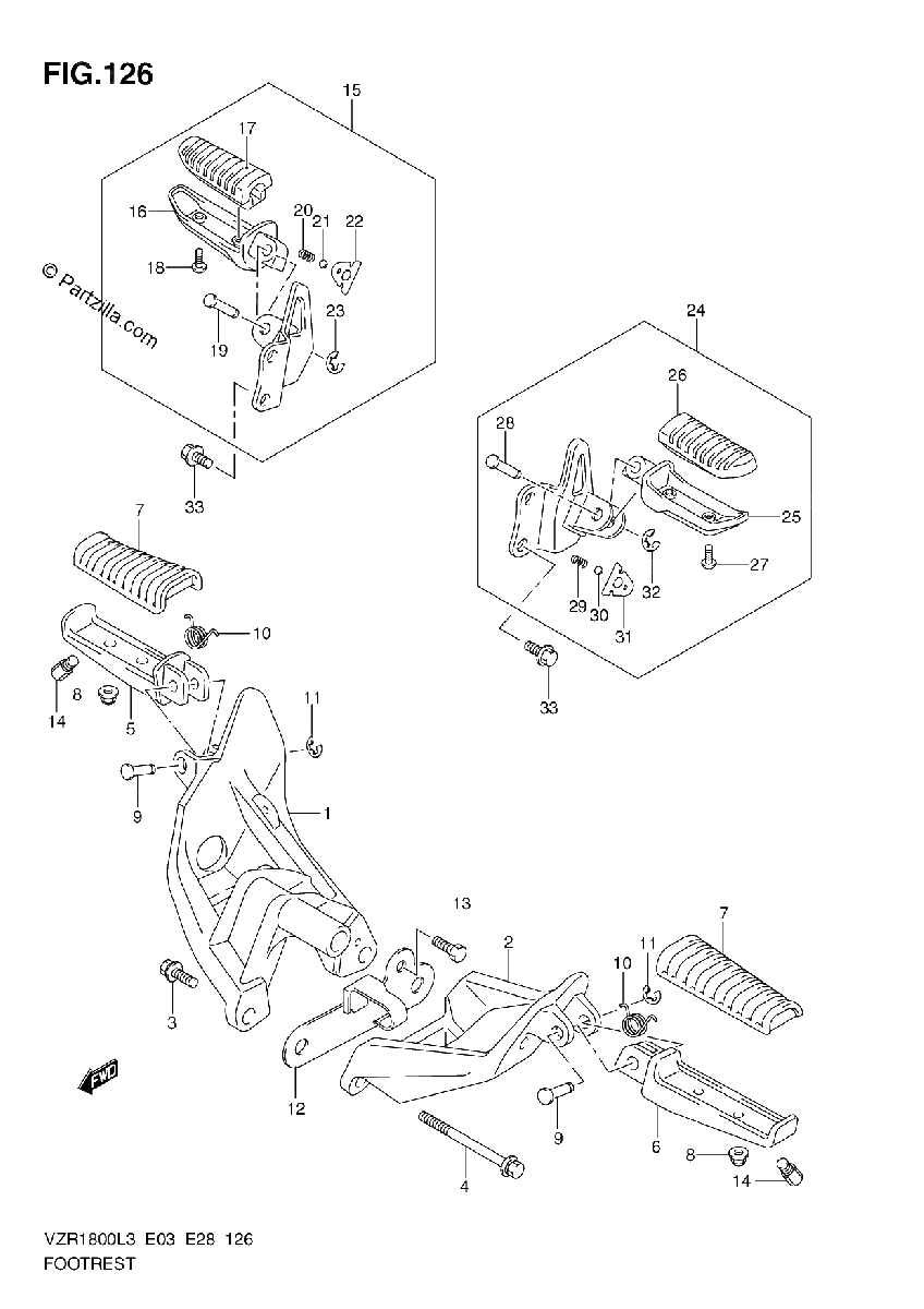 Diagrama de FOOTREST