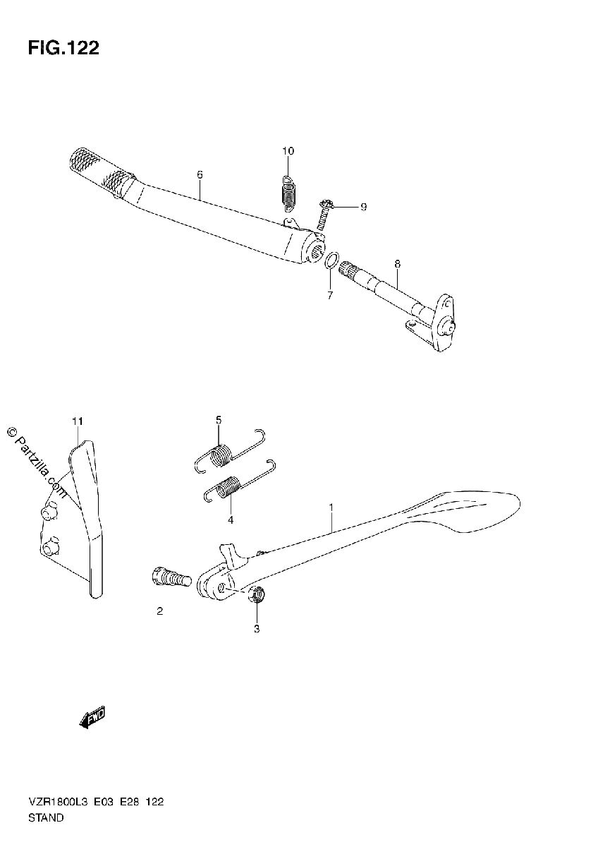 Diagrama de STAND VZR1800L3 E33