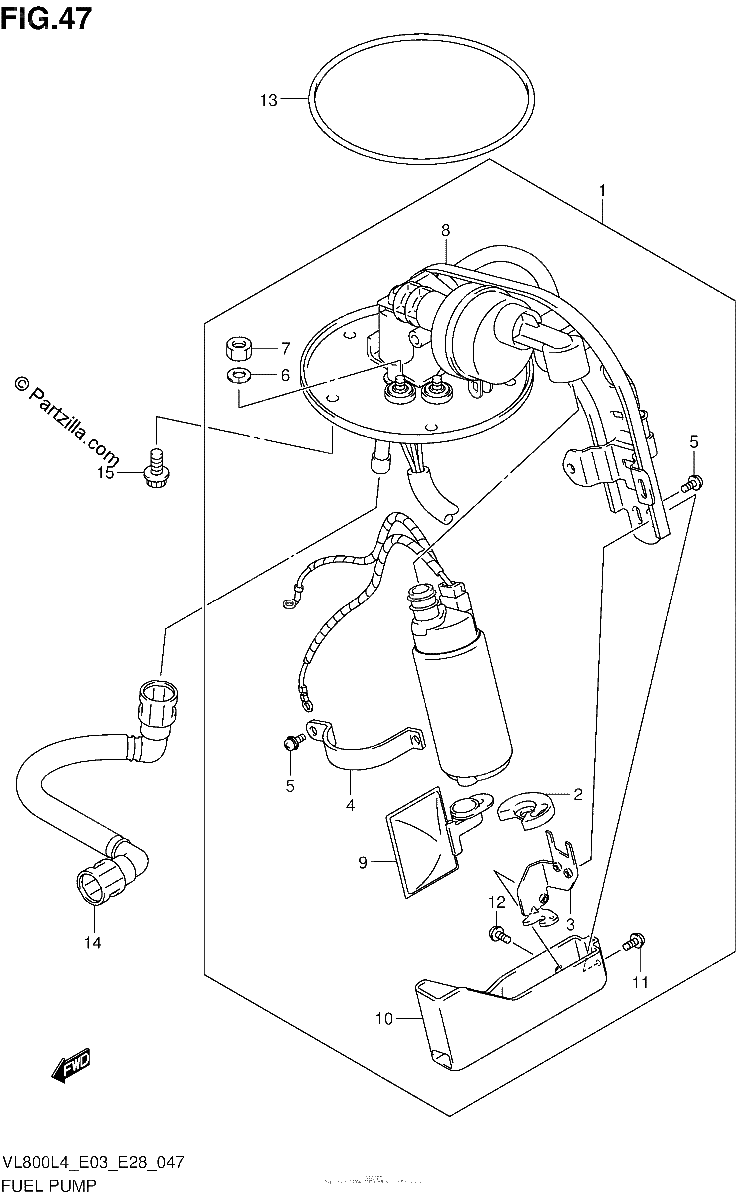 Diagrama de FUEL PUMP