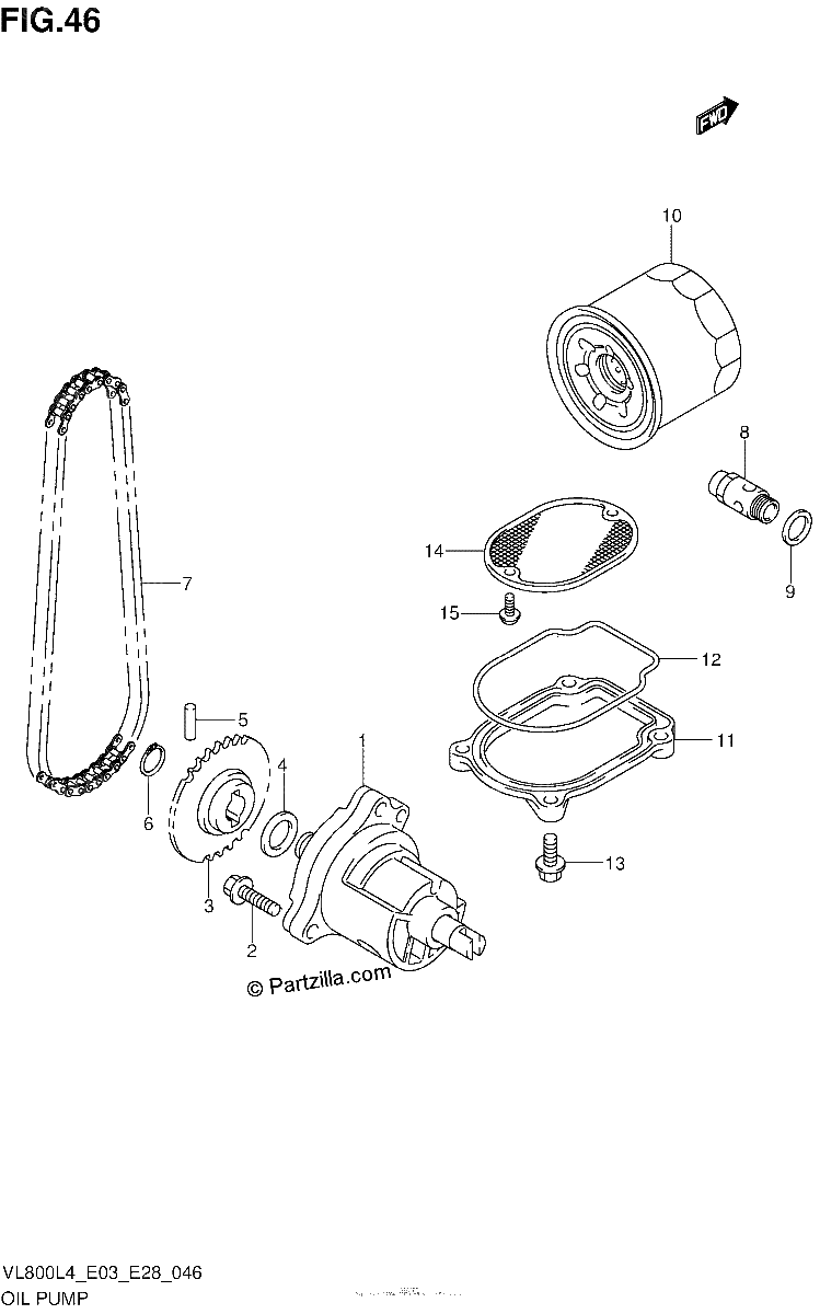 Diagrama de OIL PUMP