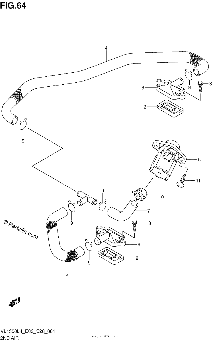 Diagrama de 2ND AIR