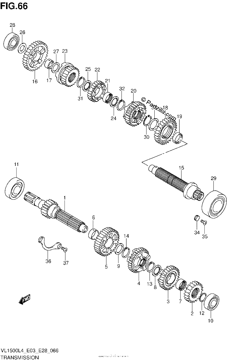 Diagrama de TRANSMISSION