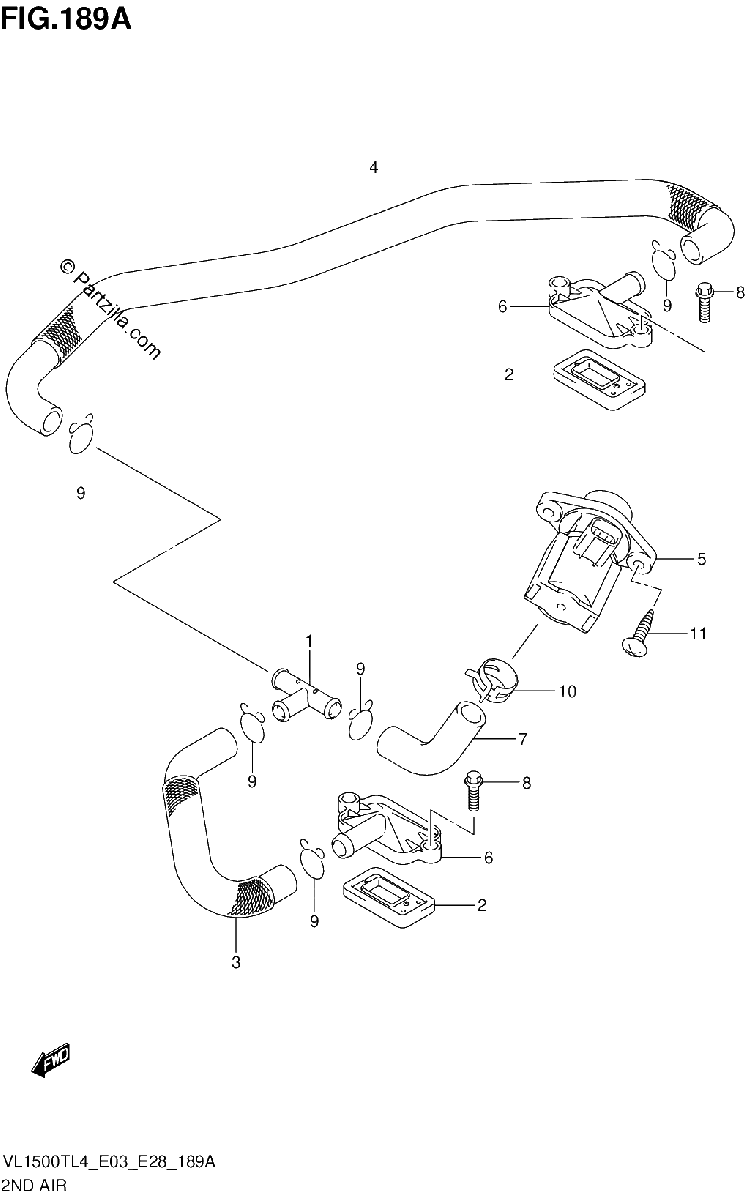 Diagrama de 2ND AIR