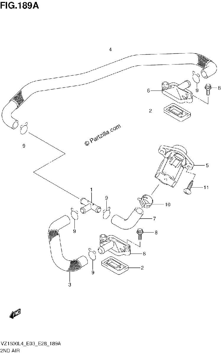 Diagrama de 2ND AIR
