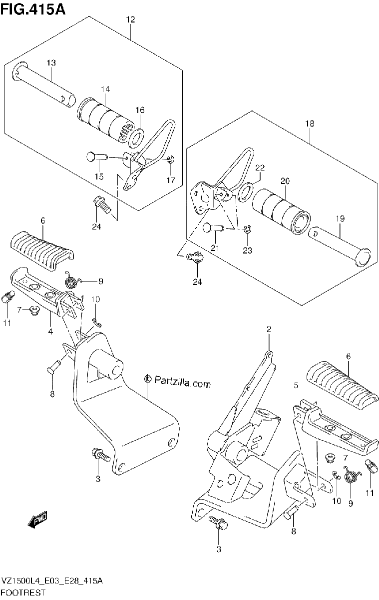 Diagrama de FOOTREST