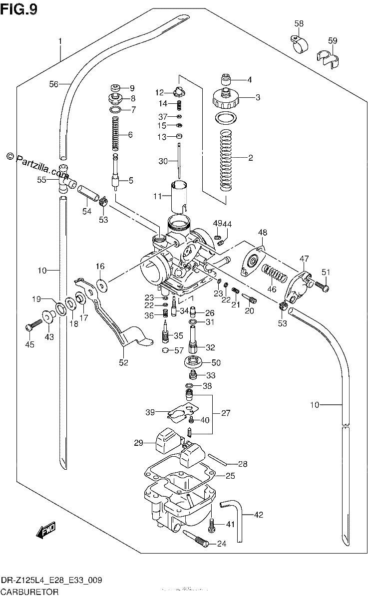 Diagrama de CARBURETOR