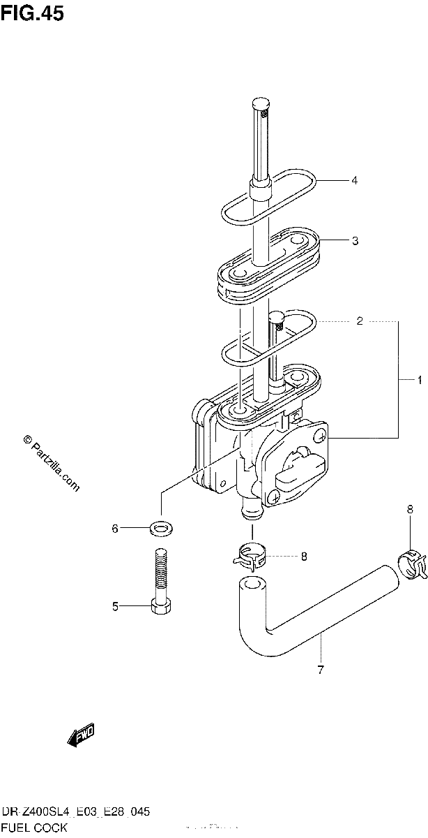 Diagrama de FUEL COCK
