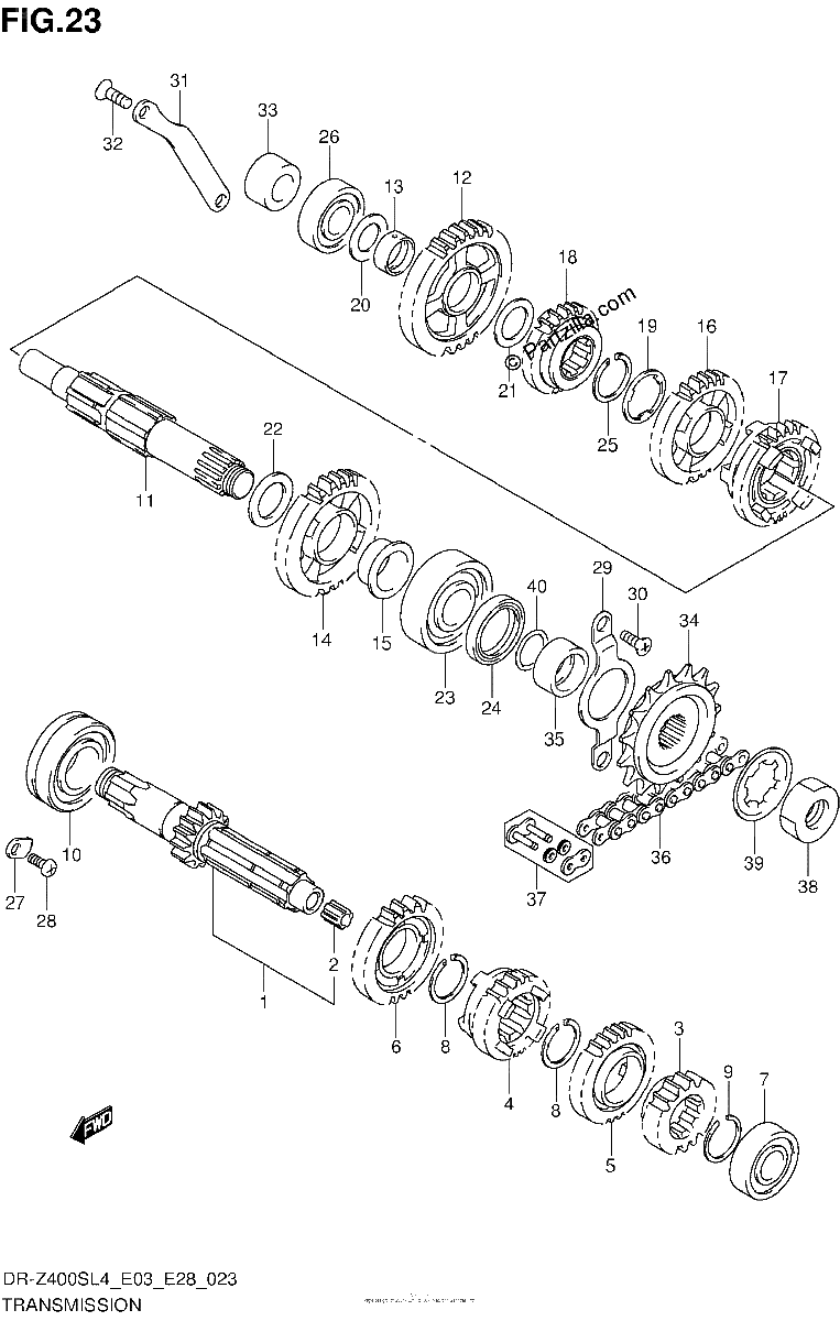 Diagrama de TRANSMISSION