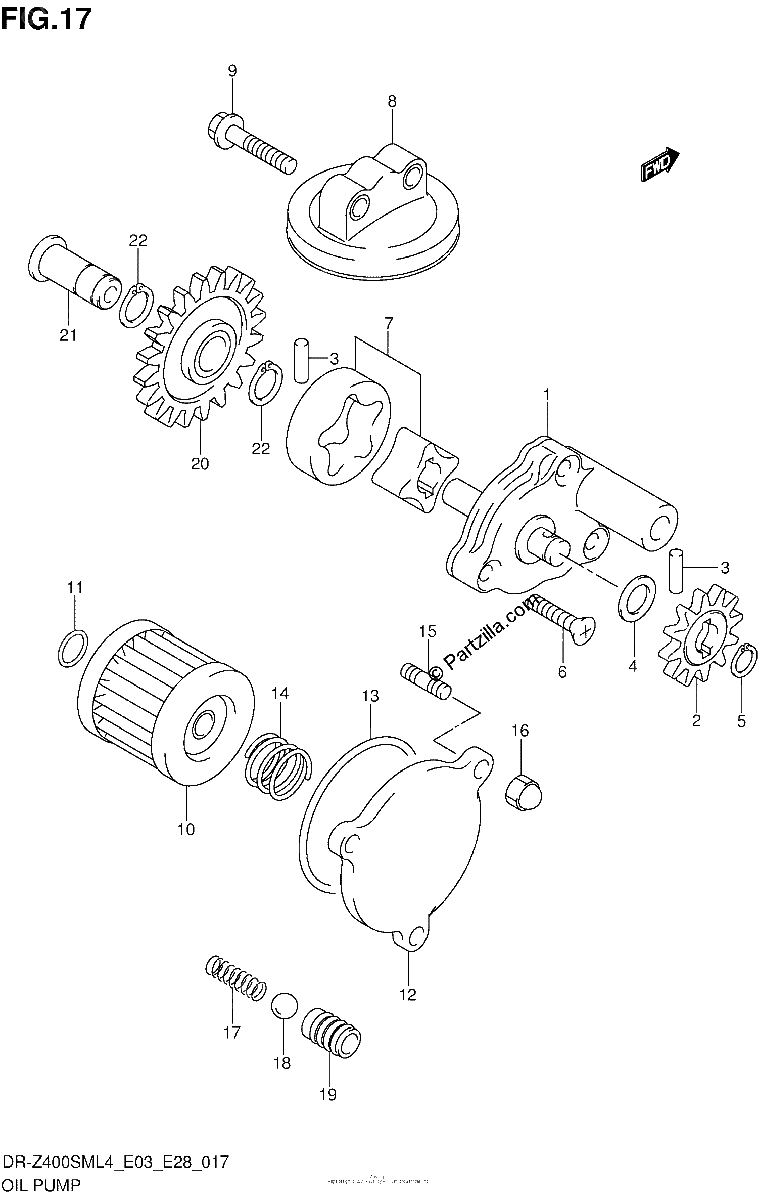 Diagrama de OIL PUMP