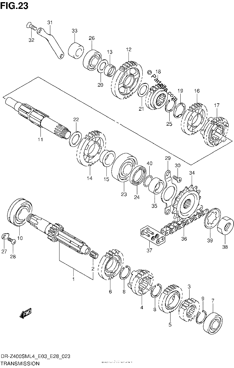 Diagrama de TRANSMISSION