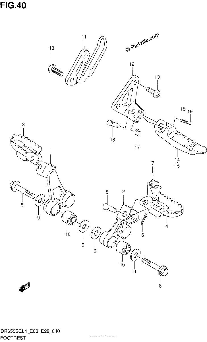 Diagrama de FOOTREST