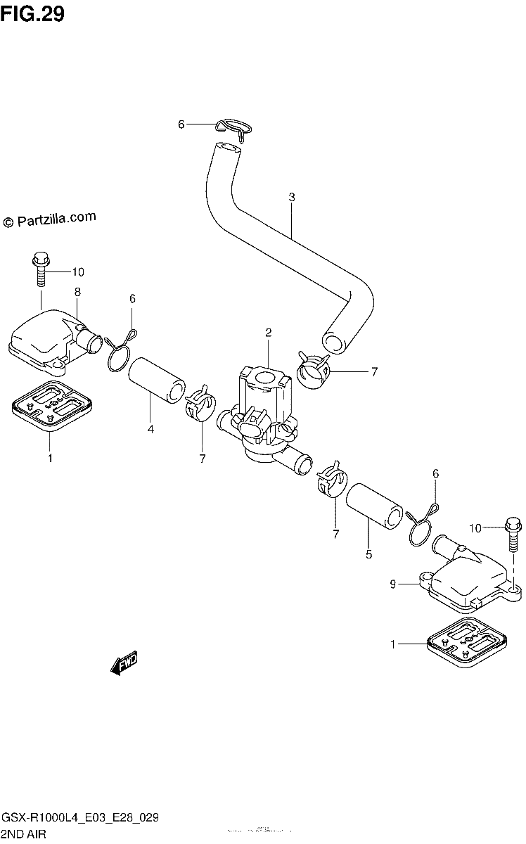 Diagrama de 2ND AIR