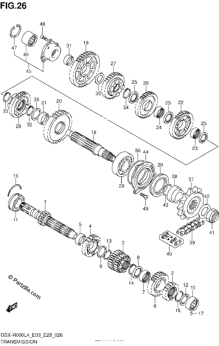 Diagrama de TRANSMISSION
