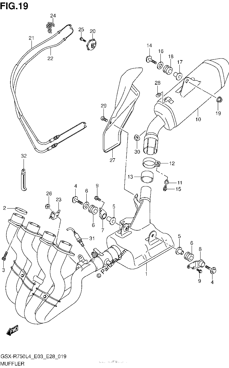Diagrama de MUFFLER