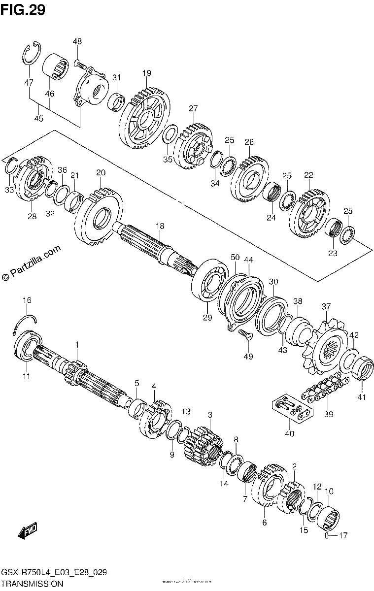 Diagrama de TRANSMISSION