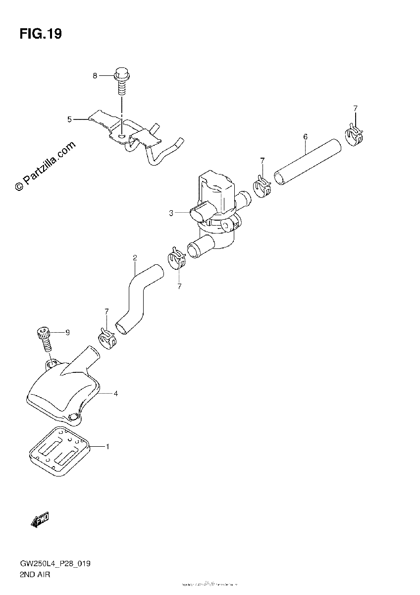 Diagrama de 2ND AIR