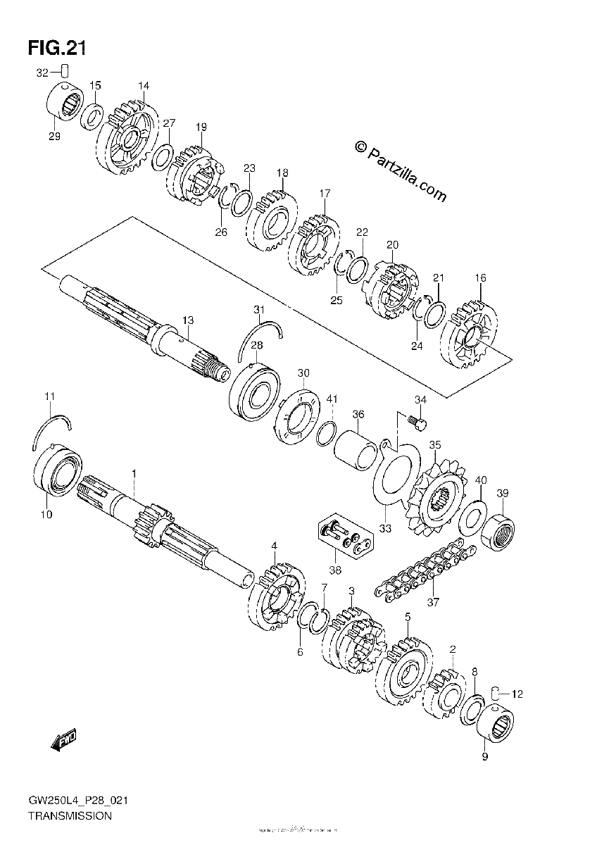 Diagrama de TRANSMISSION