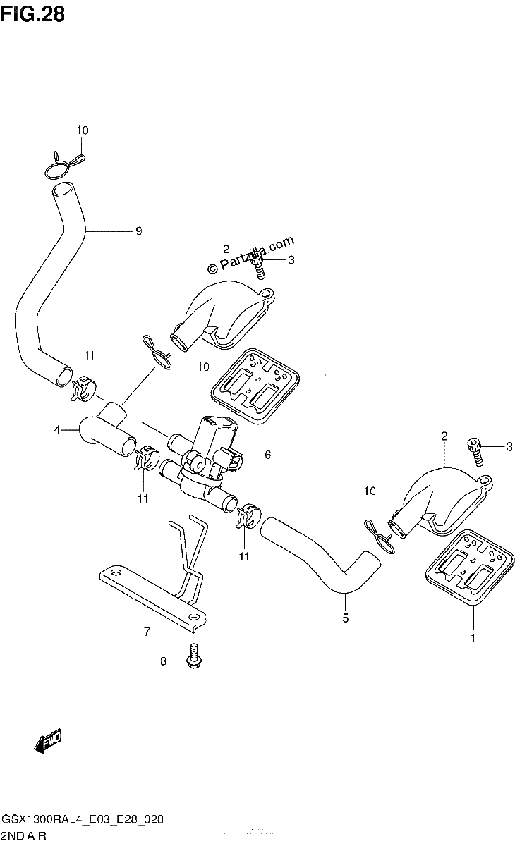 Diagrama de 2ND AIR