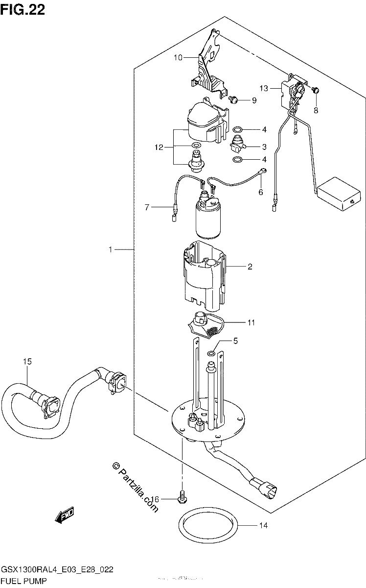 Diagrama de FUEL PUMP