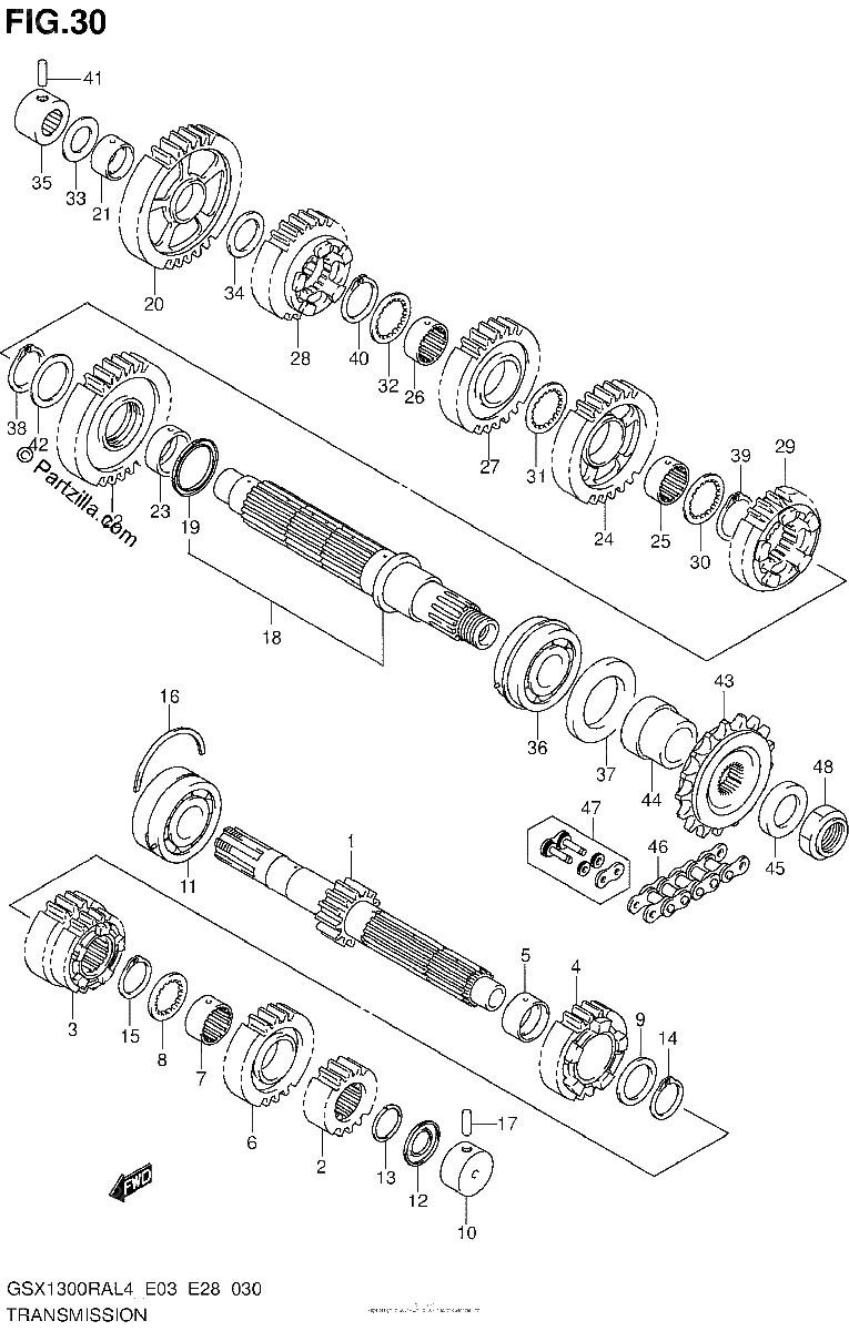 Diagrama de TRANSMISSION