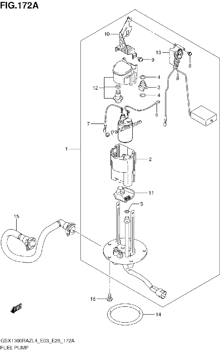 Diagrama de FUEL PUMP