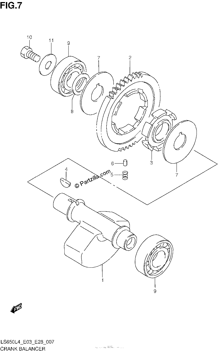 Diagrama de CRANK BALANCER