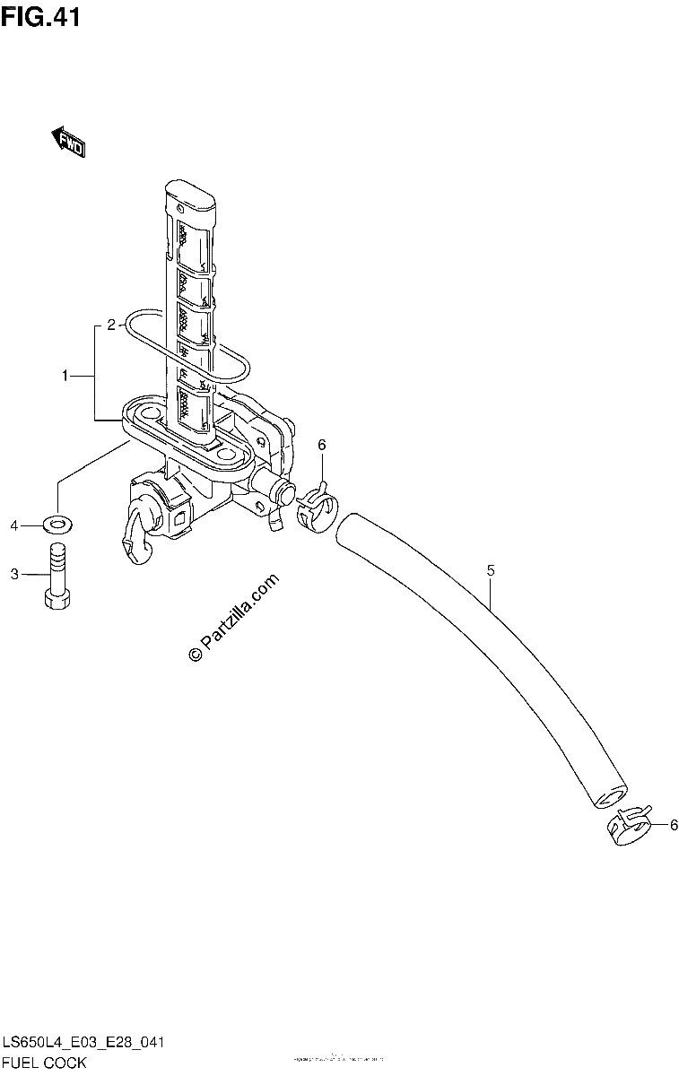 Diagrama de FUEL COCK