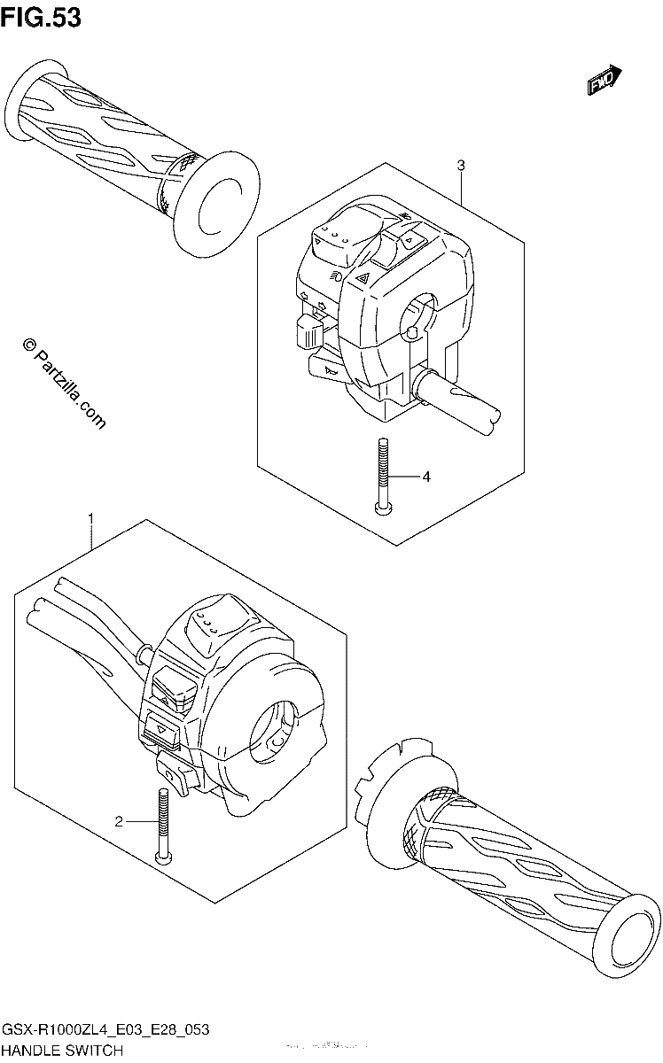 Diagrama de HANDLE SWITCH