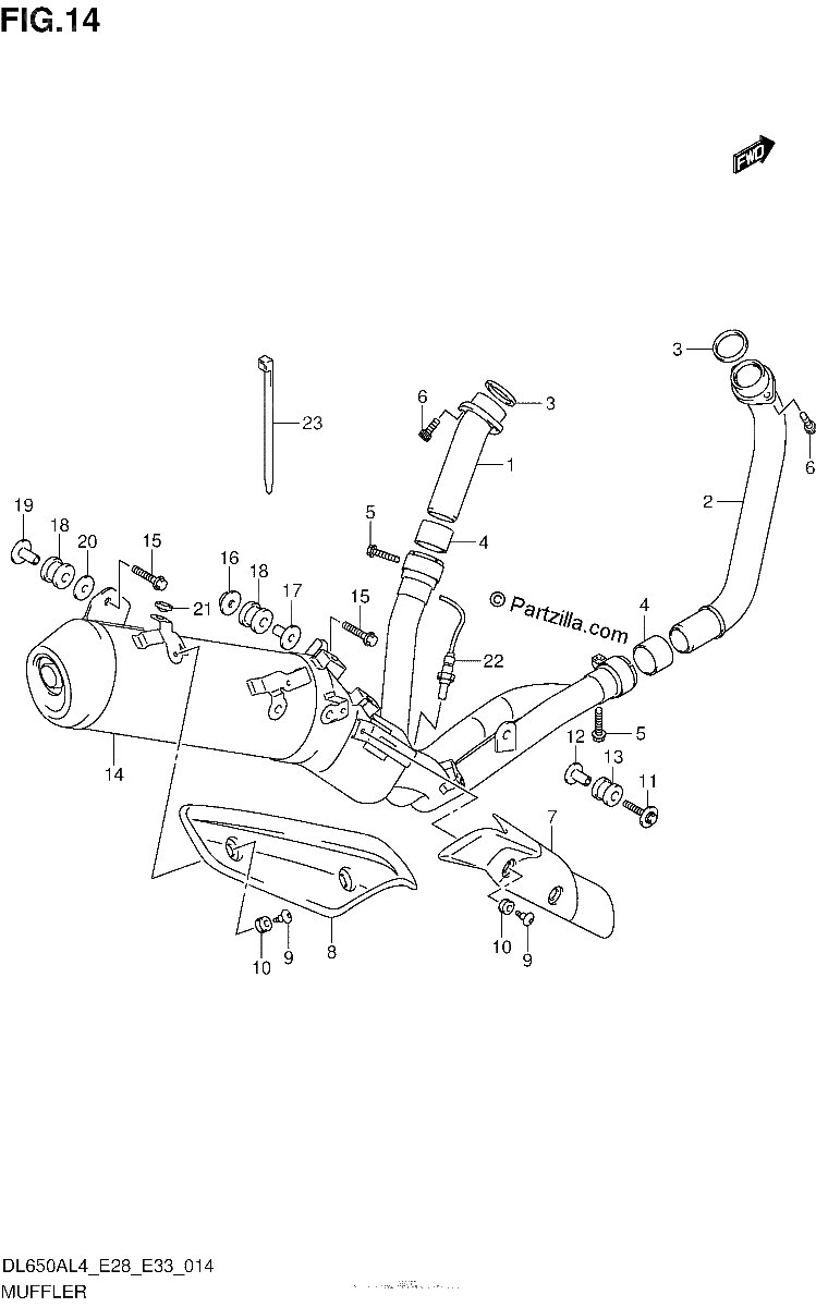 Diagrama de MUFFLER