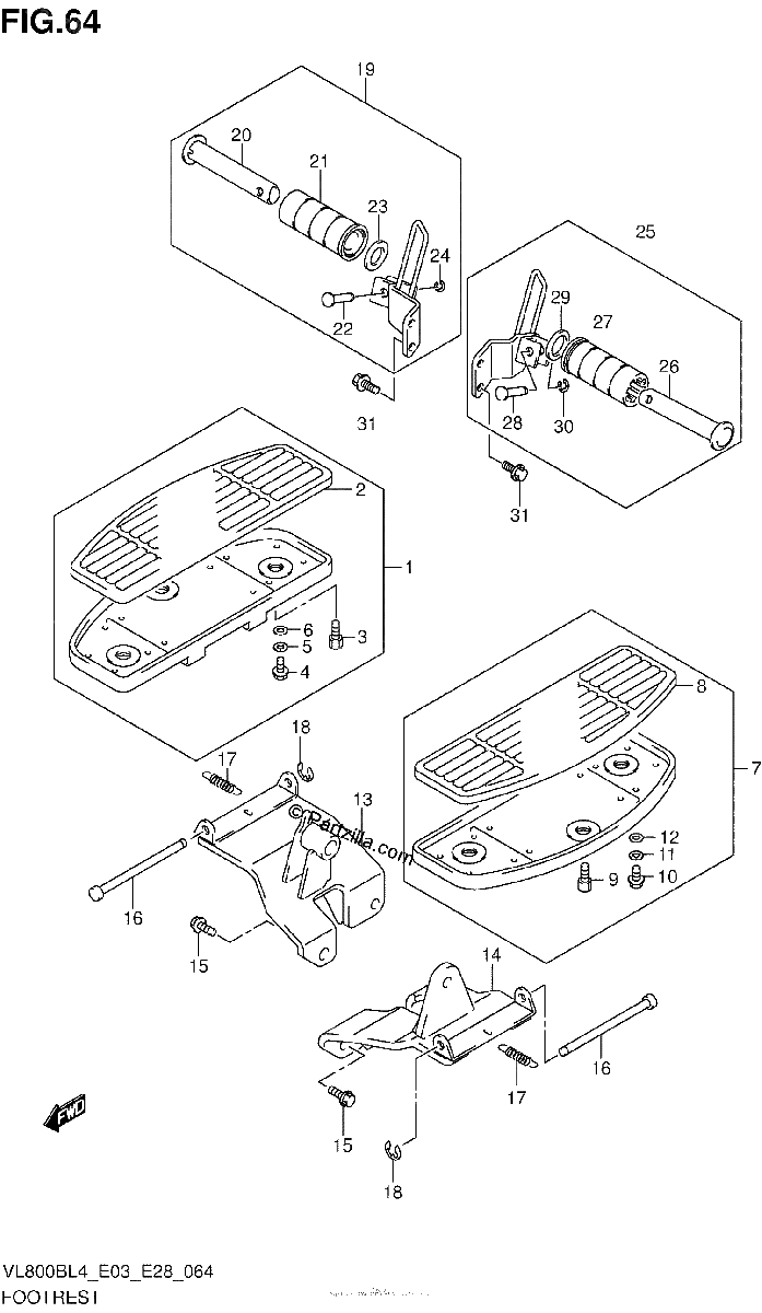 Diagrama de FOOTREST