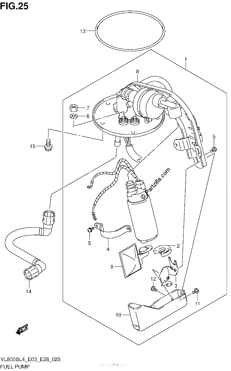 Diagrama de FUEL PUMP
