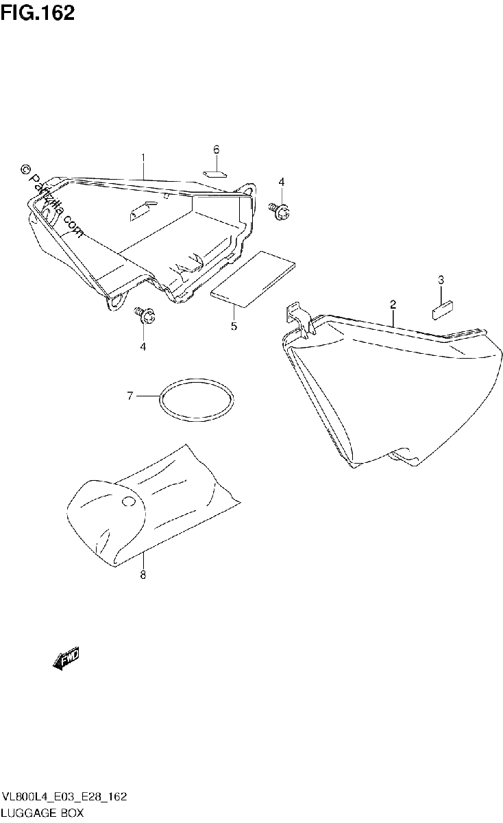 Diagrama de LUGGAGE BOX